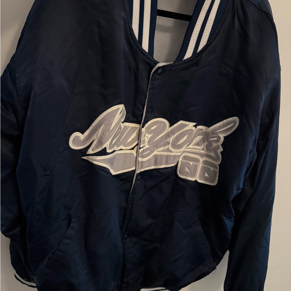 VINTAGE- Navy Blue Varsity Jacket